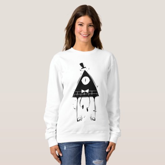 Mr Black Bill Cipher Sweatshirt (Vorne ganz)