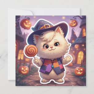 Mr Bluffy - Halloween's Gentle Bluffmaster Einladung