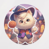 Mr Bluffy - Halloween's Gentle Bluffmaster Etiketten (Design 1)