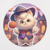 Mr Bluffy - Halloween's Gentle Bluffmaster Etiketten (Design 1)