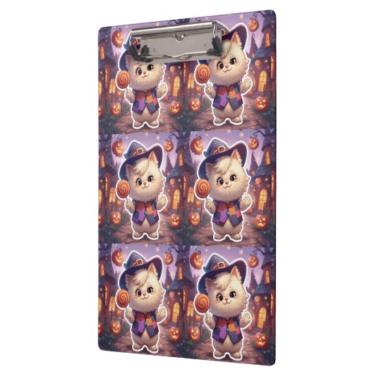 Mr Bluffy - Halloween's Gentle Bluffmaster Klemmbrett (Links)