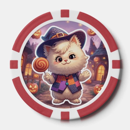 Mr Bluffy - Halloween's Gentle Bluffmaster Pokerchips (Vorderseite)