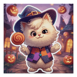 Mr Bluffy - Halloween's Gentle Bluffmaster Poster
