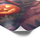 Mr Bluffy - Halloween's Gentle Bluffmaster Poster (Ecke)