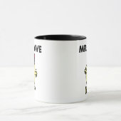 Mr Brave Waving Hello Tasse (Zentrum)