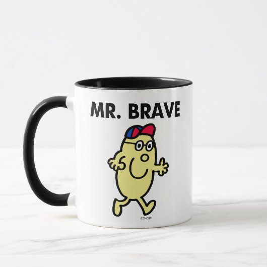 Mr Brave Waving Hello Tasse (Links)