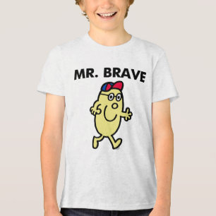 Mr Brave Waving Hello Tri-Blend Shirt