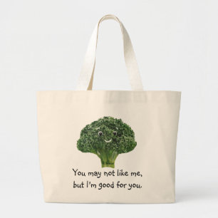 Mr.Broccoli Jumbo Stoffbeutel