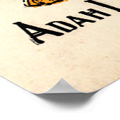 Mr. Bunny, sein Buch - Adam L. Sutton Poster (Ecke)