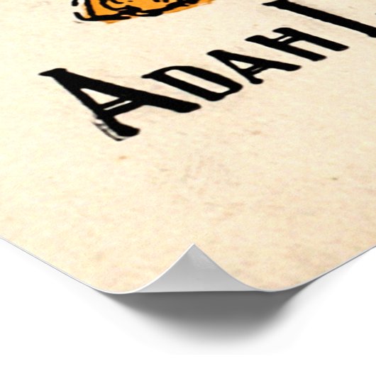 Mr. Bunny, sein Buch - Adam L. Sutton Poster (Ecke)