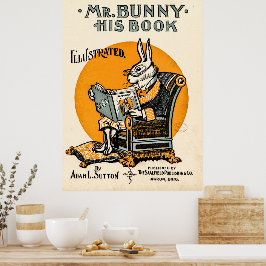 Mr. Bunny, sein Buch - Adam L. Sutton Poster