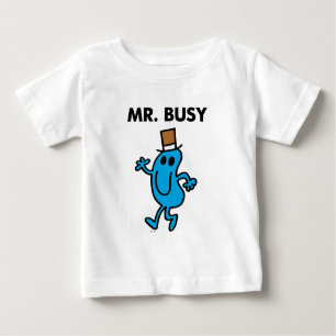 Mr Busy Waving Hello Baby T-shirt