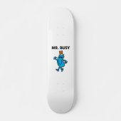 Mr Busy Waving Hello Skateboard (Vorne)