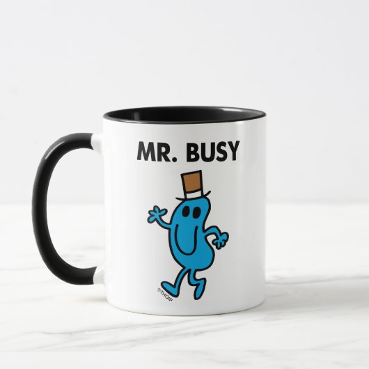 Mr Busy Waving Hello Tasse (Links)