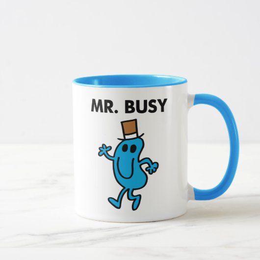 Mr Busy Waving Hello Tasse (Rechts)