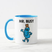 Mr Busy Waving Hello Tasse (Links)