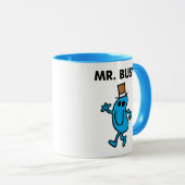 Mr Busy Waving Hello Tasse (VorderseiteRechts)