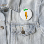 Mr.Carrot im Weiß Button (Beispiel)