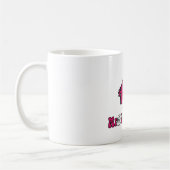 Mr. Chatterbox-Logo & Telefon Kaffeetasse (Links)