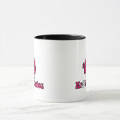 Mr. Chatterbox-Logo & Telefon Tasse (Zentrum)