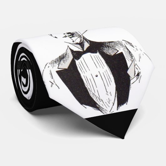 Mr. Classy, scharf gekleideter Mann Krawatte (Gerollt)