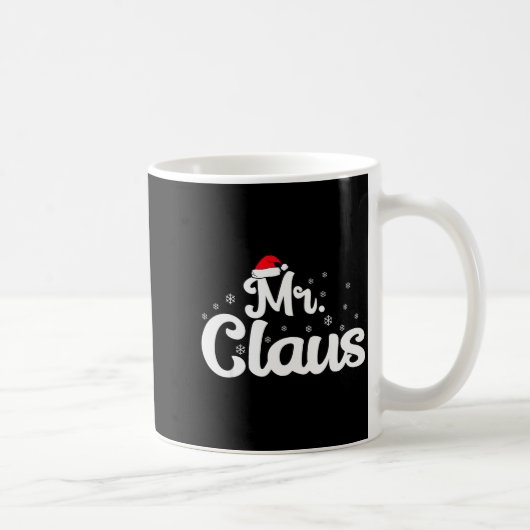 Mr Claus Christmas Family Matching Pajama Kaffeetasse (Rechts)