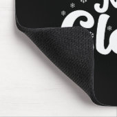 Mr Claus Christmas Family Matching Pajama  Mousepad (Ecke)