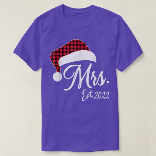 Mr. Claus & Mrs. Claus Est T-Shirt (Design vorne)