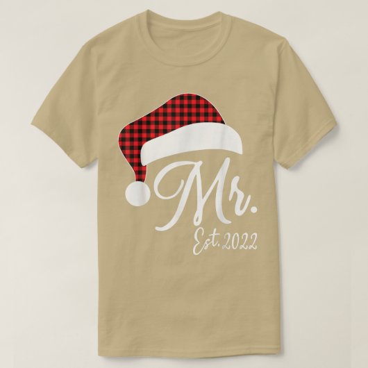 Mr. Claus & Mrs. Claus Est T-Shirt (Design vorne)