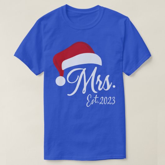 Mr. Claus & Mrs. Claus Est T-Shirt (Design vorne)