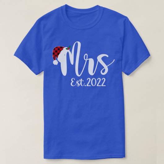 Mr Claus & Mrs Claus Est T-Shirt (Design vorne)
