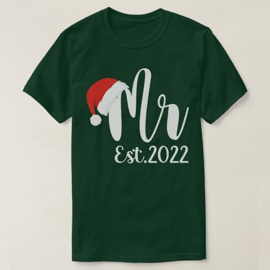 Mr. Claus & Mrs. Claus Est T-Shirt (Design vorne)