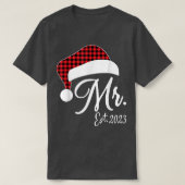 Mr. Claus & Mrs. Claus Est T-Shirt (Design vorne)