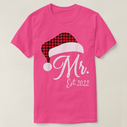 Mr. Claus & Mrs. Claus Est T-Shirt (Design vorne)