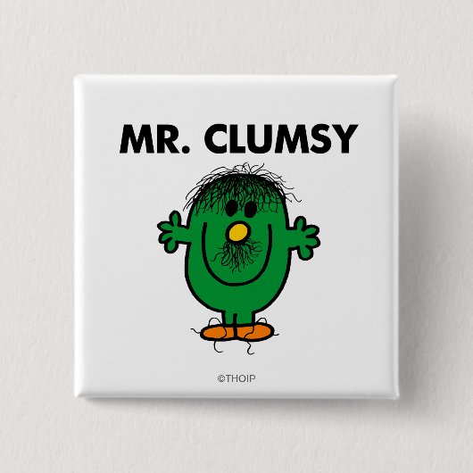 Mr. Clumsy entdeckt Button (Vorderseite)
