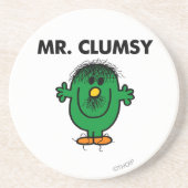 Mr. Clumsy entdeckt Getränkeuntersetzer (Vorne)