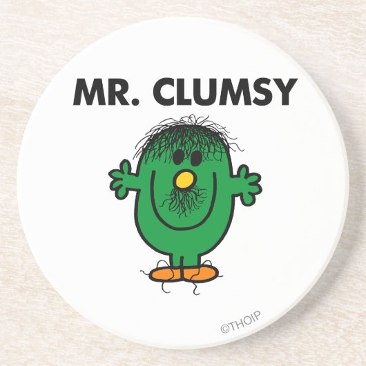 Mr. Clumsy entdeckt Getränkeuntersetzer (Vorne)