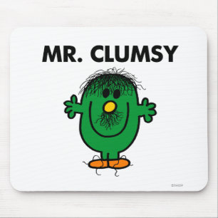 Mr. Clumsy entdeckt Mousepad