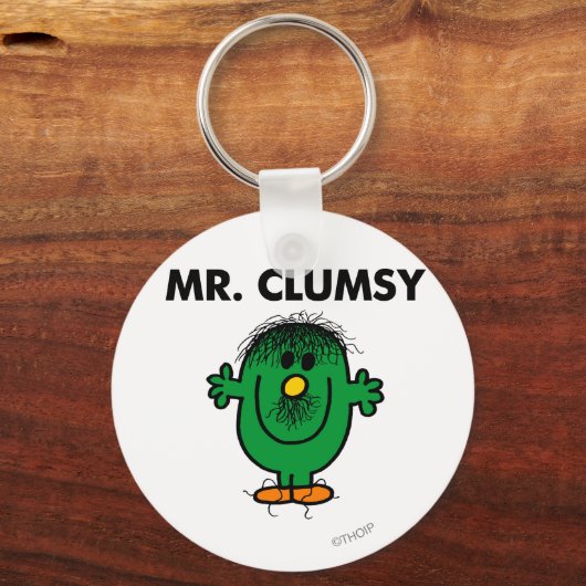 Mr. Clumsy entdeckt Schlüsselanhänger (Vorderseite)
