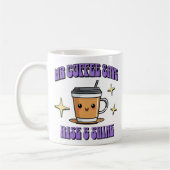 Mr Coffee sagt: Aufstehen und Strahlen Kaffeetasse (Links)