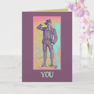 "Mr. Cool"/Alles Gute zum Geburtstag Karte