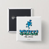 Mr. Cool beim Chillen Button (Vorne & Hinten)