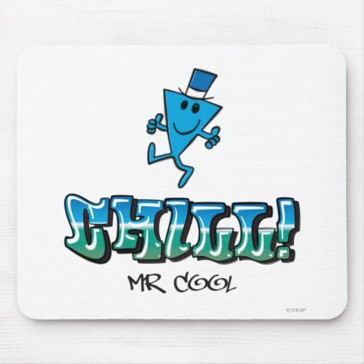 Mr. Cool beim Chillen Mousepad (Vorne)
