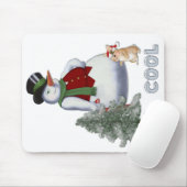 Mr. Cool - Snowman Mousepad (Mit Mouse)