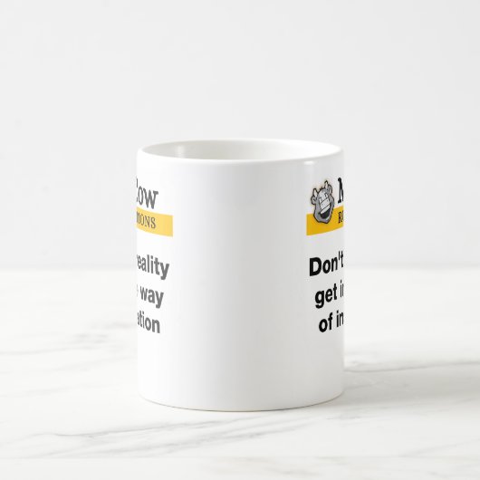 Mr. Cow Tasse Lass nicht, dass die Realität ins St (Mittel)