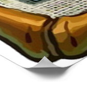 Mr Crab First Dollar Poster (Ecke)