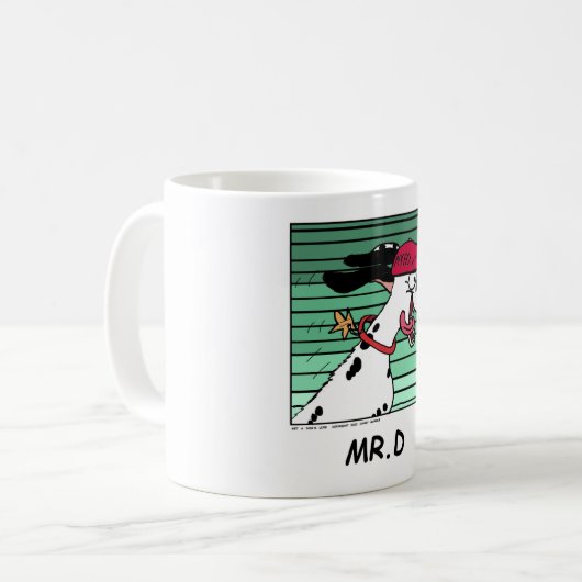 Mr. D Speeding Tasse! Kaffeetasse (Vorderseite Links)