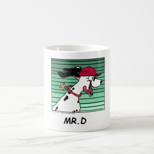 Mr. D Speeding Tasse! Kaffeetasse (Mittel)