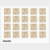 Mr. Darcy's Proclamation Square Stickers (Blatt)