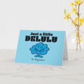 Mr. Daydream just a Little Delulu Karte (Gelbe Blume)